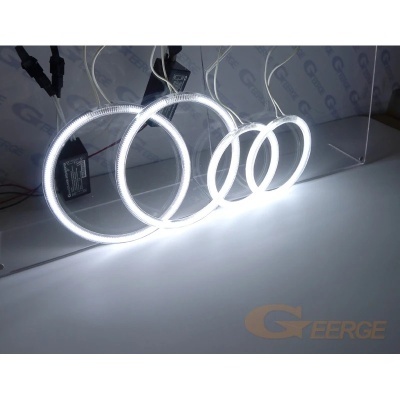 Angel Eyes LED Halo Rings Kit Para Seat ibiza 6l cordoba facelift 2006 2007 2008  ultra brilhante ccfl