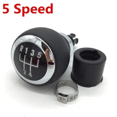 Manete Velocidades Com Vover Sintetico para Volkswagen VW Passat B6 2005-2011, Acessórios de Carro, M, 5/ 6 Velocidades