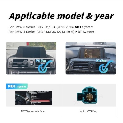 Radio BMW F30, F31, F34, 4 séries F32, F33, F36, 2013-2016, sistema NBT original Ultimo Modelo TOPO !