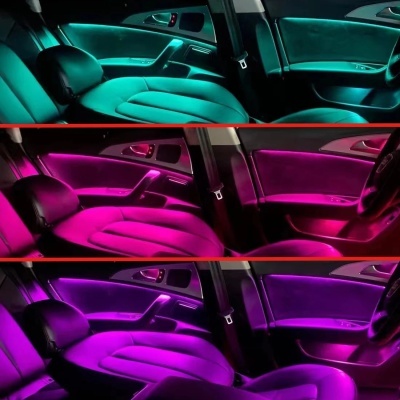 Luz Ambiente Decorativa  Mercedes-Benz W212, E-class, E63, E250, E350, E260, 2010, 2011, 2012, 2013, 2014, 2015