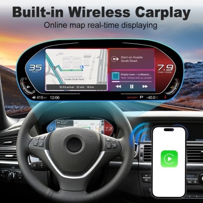 Quadrante BMW x5 e70 x6 e71 Novo Modelo Novidade 2025 !! Com CarPlay