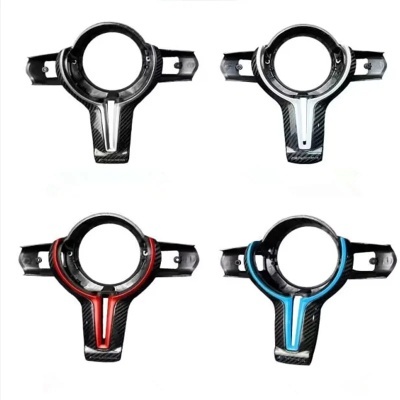 Guarnição do Volante  Fibra de Carbono  BMW Série M F80, F82, F10, F06, F12, F13, F15, F16, M-Performance  F20, F22, F30, F31, F32, f33, F36