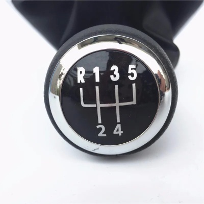 Manete Velocidades Com Vover Sintetico para Volkswagen VW Passat B6 2005-2011, Acessórios de Carro, M, 5/ 6 Velocidades