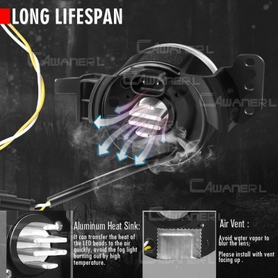 Farois Nevoeiro  BMW E46 E60 E63 E90 525i 530i 545i 550i 323i 325i 2 X Angel Eye Fog Light DRL Canbus