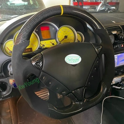 Volante Porsche Cayenne Turbo GTS  Fibra de Carbono para