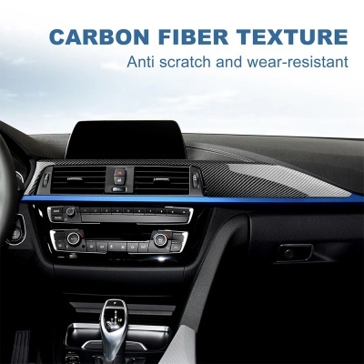 Tampa de Guarnição Painel Fontal BMW F30 F31 3GT F34 F32 F33 F36 Acabamento Carbono