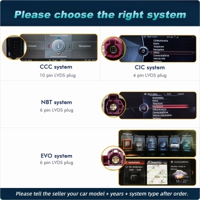 Radio  BMW F10 F11 F07 2010-2017 Navegação GPS Sem Fio Carplay RDS WIFI 4G QLED