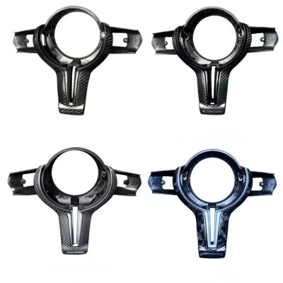 Guarnição do Volante  Fibra de Carbono  BMW Série M F80, F82, F10, F06, F12, F13, F15, F16, M-Performance  F20, F22, F30, F31, F32, f33, F36