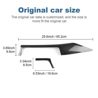 Tampa de Guarnição Painel Fontal BMW F30 F31 3GT F34 F32 F33 F36 Acabamento Carbono