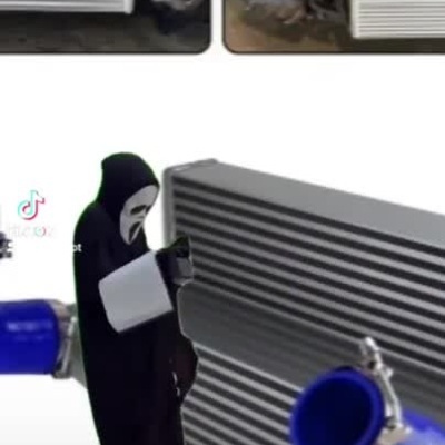 Intercooler BMW 135i 335i/é Z4 N54 N55 B30 pisado, E82 135i 2008-11, E90 E91 E92 335i/xi , 7,5 ",