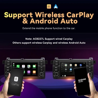 Rádio, Navegação GPS, BMW Série 3, E46, M3, 318, 320, 325, 330, 335, 1998-2005 IPS