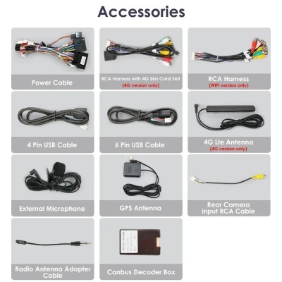 Radio  Audi A6, C5 1997-2004, S6, RS6 GPS, RDS, 4G-LTE, Carplay, 9 ", 2DIN