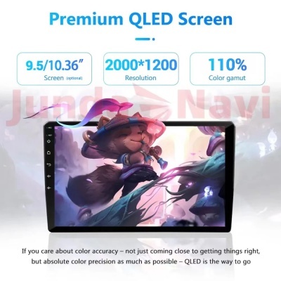 Radio Fiat Panda 2003-2012 Multimédia para   7 "Android 14  Carplay QLED Navegação