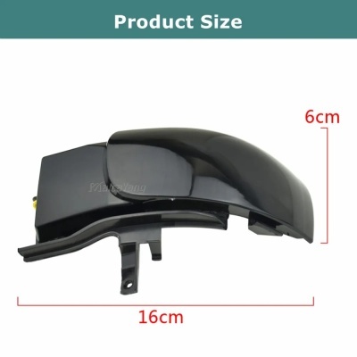 Pisca Dinâmico  intermitente sequencial VW Touran 1T1, 1T2, 2003, 2004, 2005, 2006, 2007, 2008, 2009