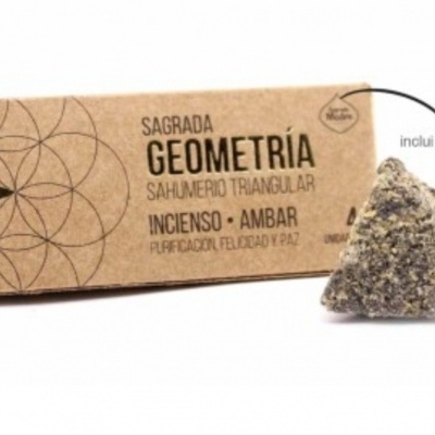 Sagrada Madre Triangulo Defumação Activada - Incenso & Âmbar