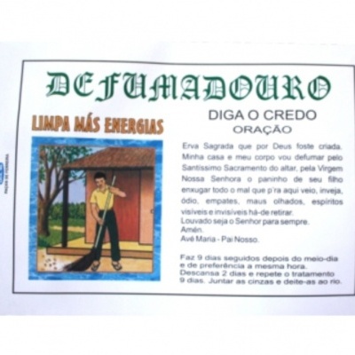 DEFUMADOURO LIMPA MÁS ENERGIAS