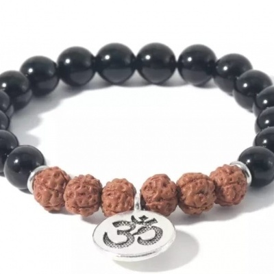 PULSEIRA RUDRAKSHA & ONIX C/OHM