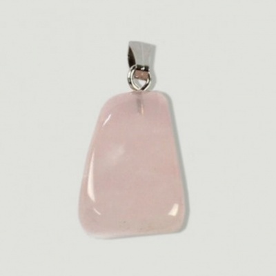 PENDENTE QUARTZO ROSA