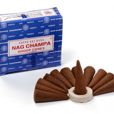 INCENSO NAG CHAMPA CONES