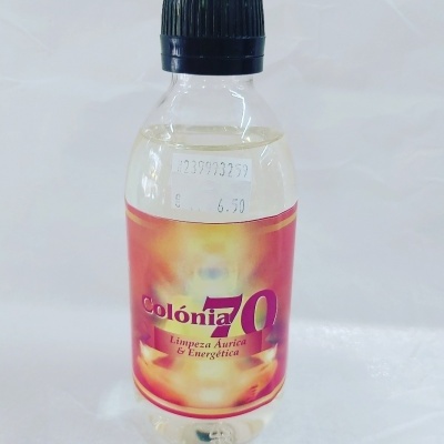 ÁGUA COLÓNIA 70 - LIMPEZA ÁURICA E ENERGÉTICA