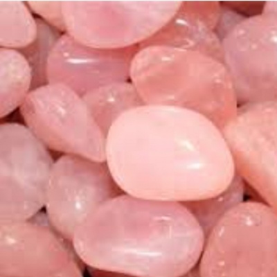 PEDRA ROLADA QUARTZO ROSA