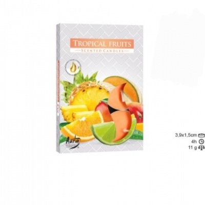 VELAS AROMÁTICAS TROPICAL FRUITS
