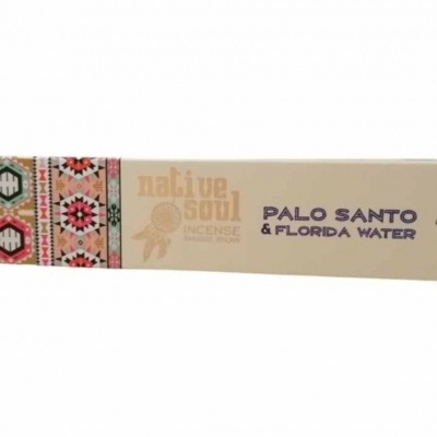 INCENSO TRIBAL SOUL PAU SANTO E FLORIDA WATER
