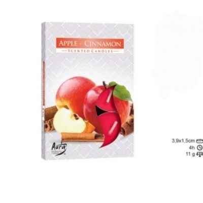 VELAS AROMÁTICAS APPLE - CINNAMON