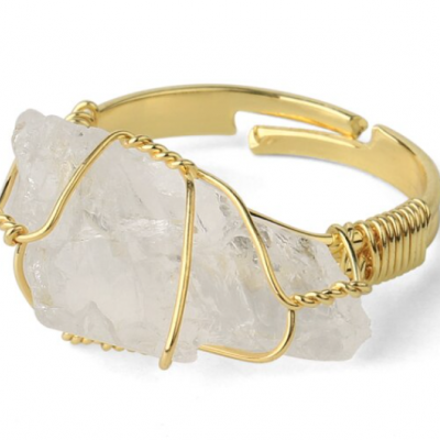 ANEL QUARTZO CRISTAL