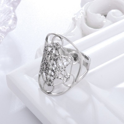 Anel Cubo Arcanjo Metatron