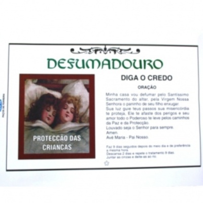 DEFUMADOURO PROTEÇÃO DAS CRIANÇAS