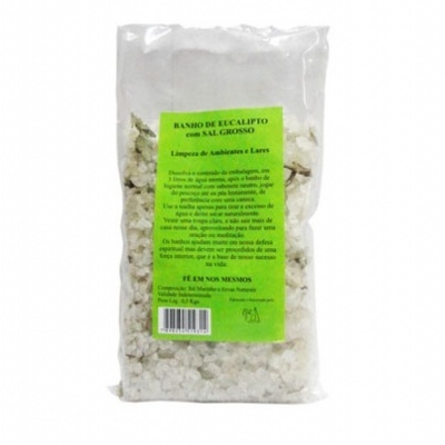 Banho de Eucalipto com Sal Grosso