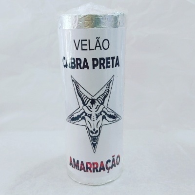 VELA PRATA CABRA PRETA/AMARRAÇÃO