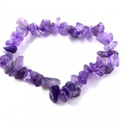 PULSEIRA CASCALHO AMETISTA