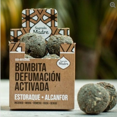 Sagrada Madre Bombita Defumação Activada - Estoraque e Cânfora