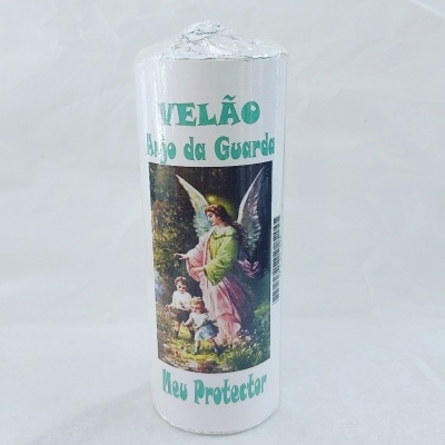 VELA PRATA ANJO DA GUARDA
