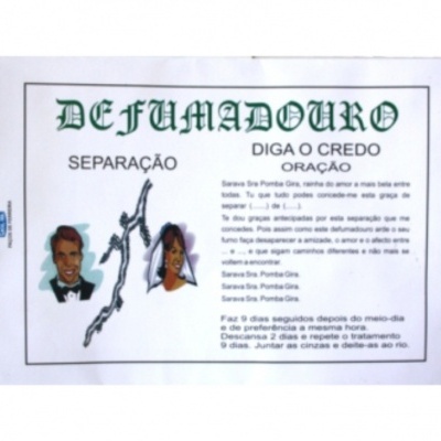 DEFUMADOURO SEPARAÇÃO