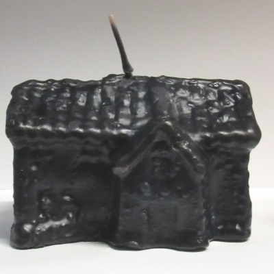 CASA DE CERA COM PAVIO