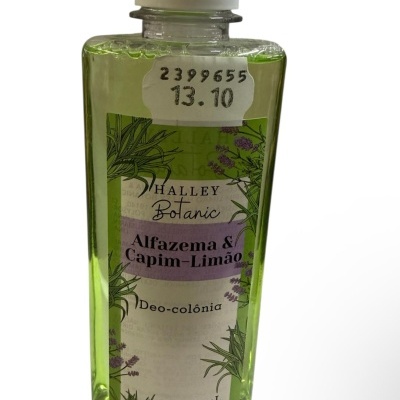 ÁGUA COLÓNIA HALLEY ALFAZEMA E CAPIM LIMÃO