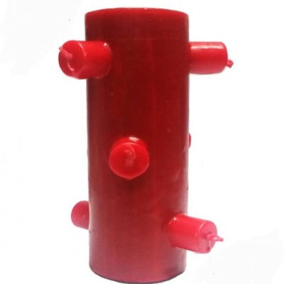 VELÃO 7 MECHAS VERMELHO - DESAMARRAÇÃO