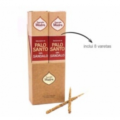 INCENSO SAGRADA MADRE PAU SANTO & SÂNDALO