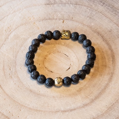 Pulseira Pedra Vulcânica