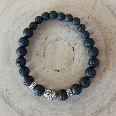 Pulseira Pedra Vulcânica