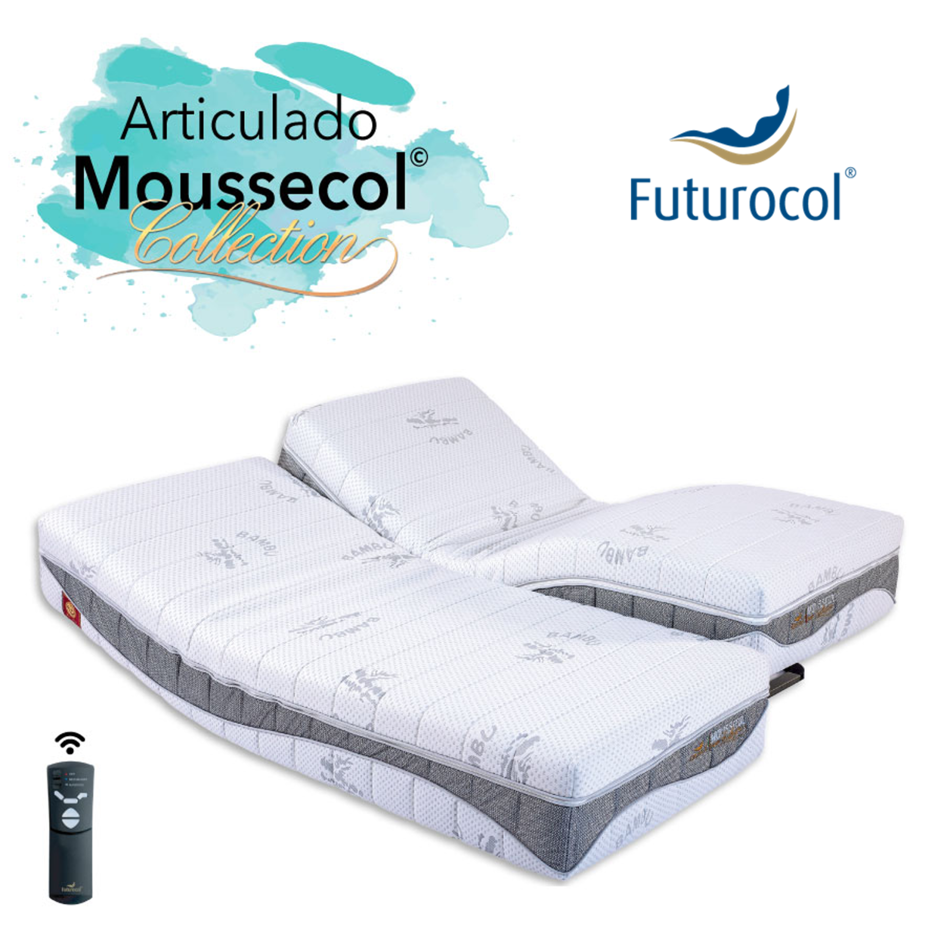 Futurocol® O Colchão Articulado Moussecol Collection!