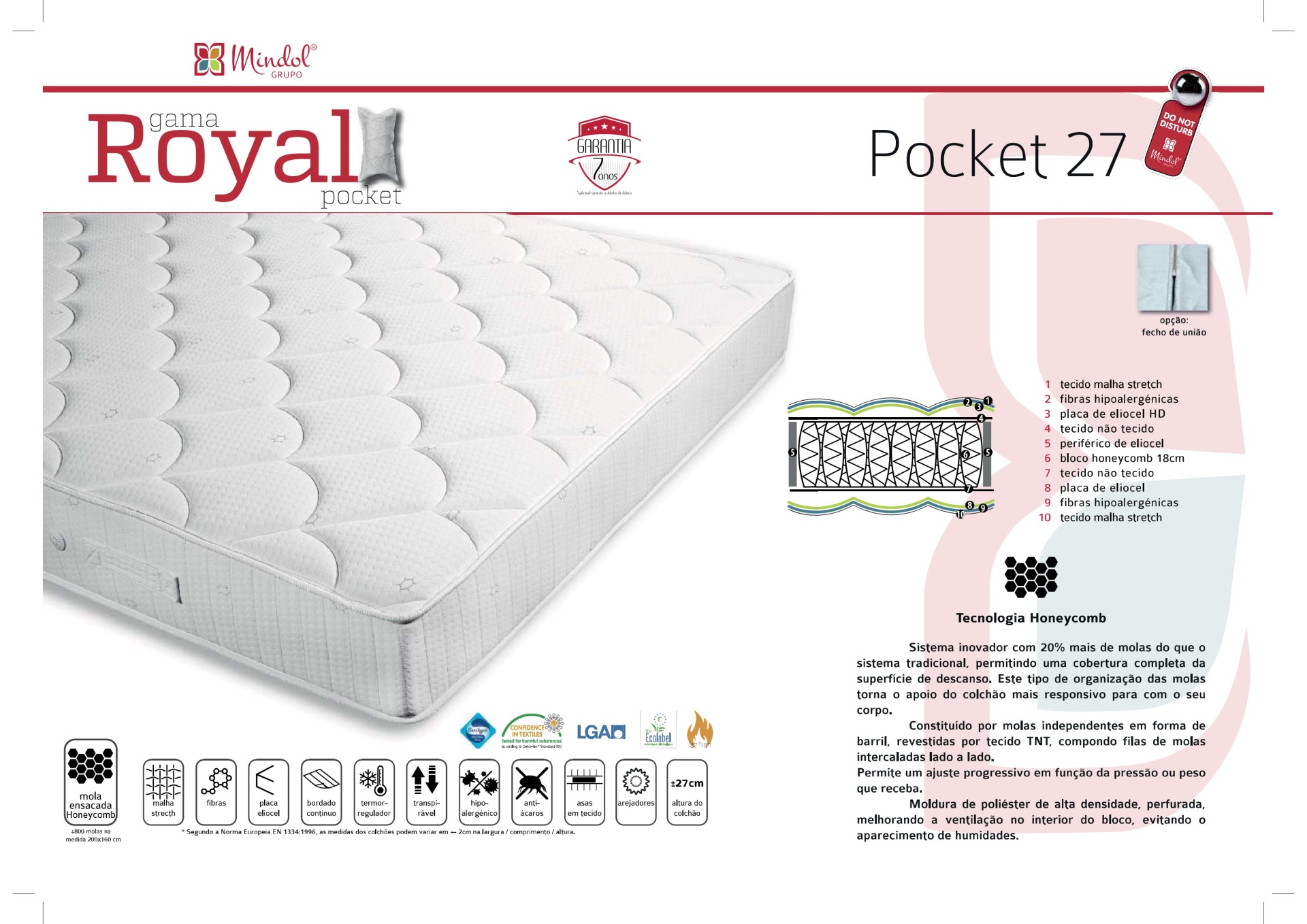 Colch&#x00E3;o&#x20;ROYAL&#x20;POCKET&#x20;27
