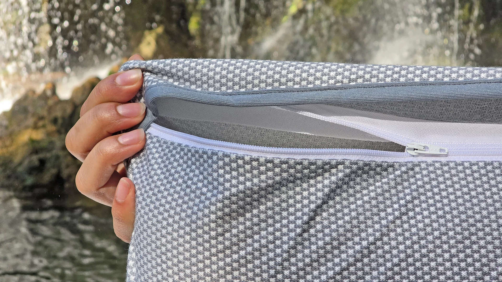 Fronha&#x20;Imperme&#x00E1;vel&#x20;POLARIS&#x20;Ajust&#x00E1;vel&#x20;B-Sensible&#x00AE;&#x20;cor&#x20;Cinza