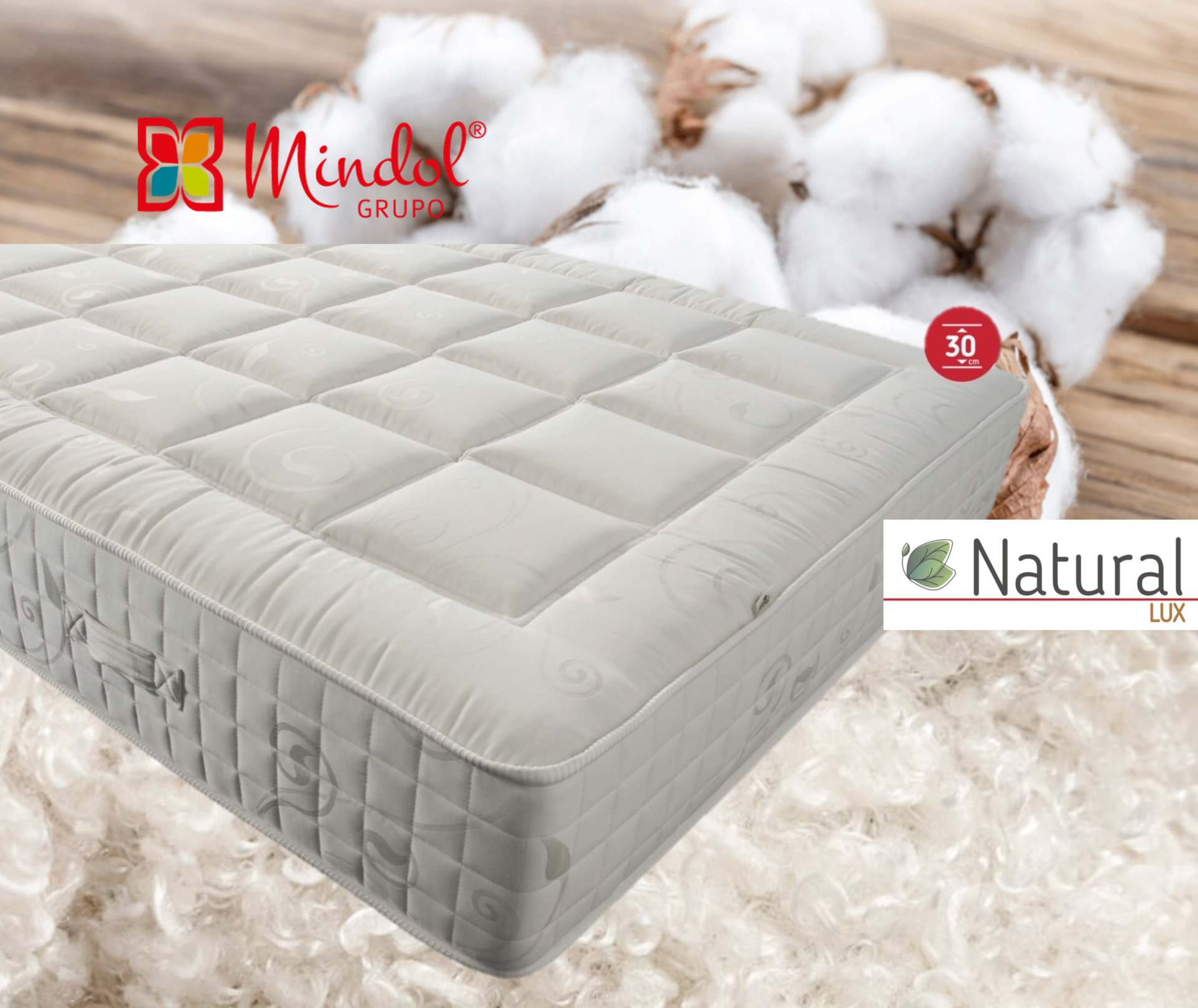 Mindol® NATURAL LUX! O colchão VERÃO e INVERNO…