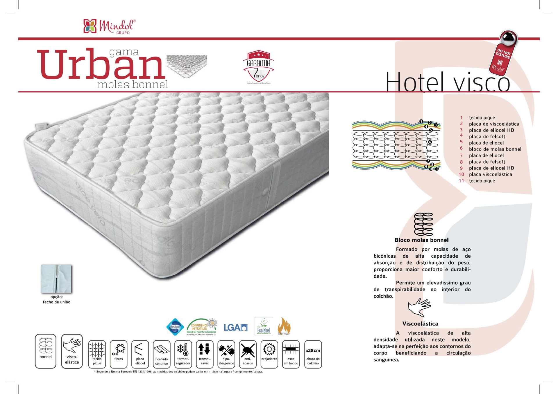 Colch&#x00E3;o&#x20;URBAN&#x20;HOTEL&#x20;VISCO