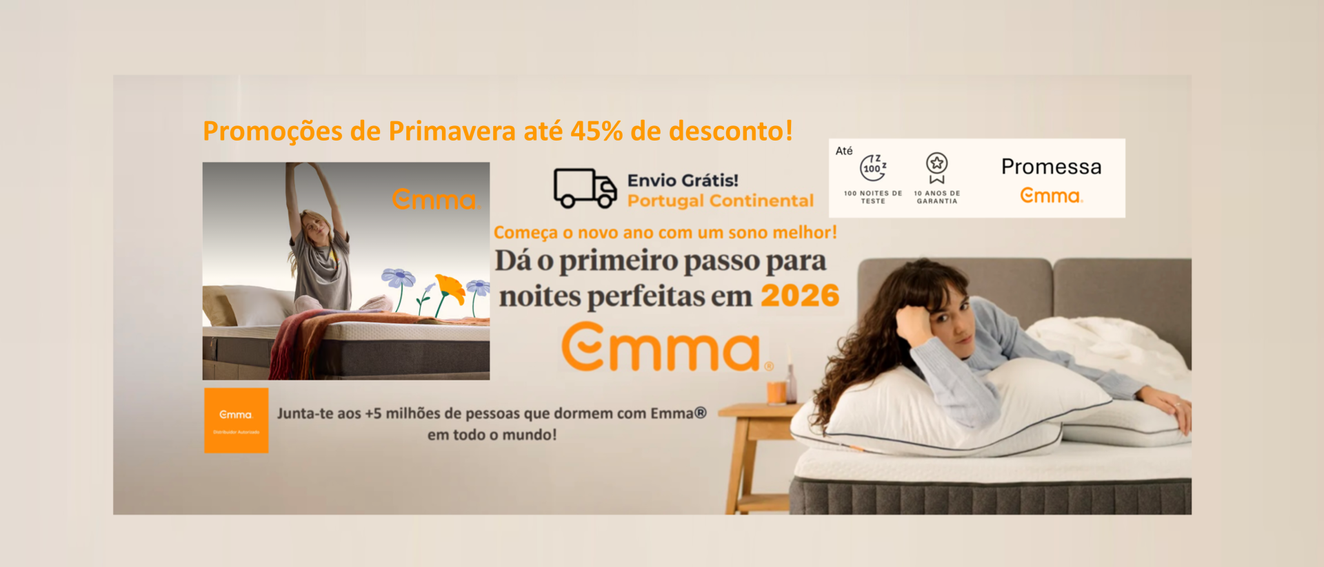 Companhia dos Colchões - Distribuidor Autorizado Emma®