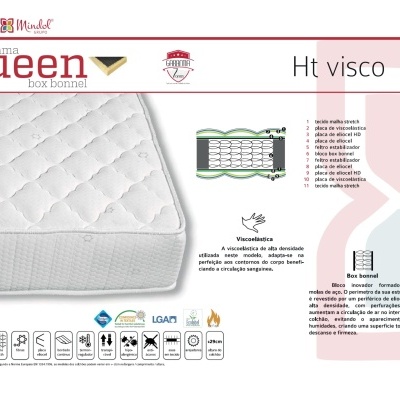 Colchão QUEEN HT VISCO